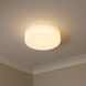 Toli LED 12 inch Matte Black Flush Mount Ceiling Light